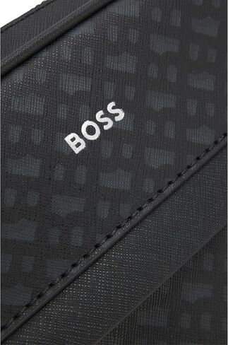 حقيبة BOSS الرجالية Zair MN Monogram مع شعار منقوش بالرقائق المعدنية in Kuwait