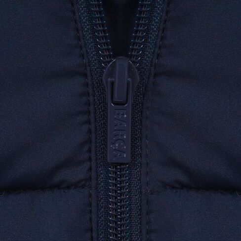 FC Barcelona Boys Quilted Jacket Hooded Winter Coat Official Gift Navy Crest 10-11 Years in Saudi Arabia