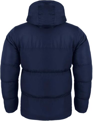 FC Barcelona Boys Quilted Jacket Hooded Winter Coat Official Gift Navy Crest 10-11 Years in Saudi Arabia