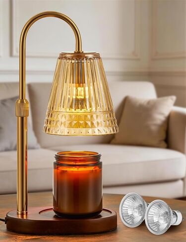 Candle Warmer Lamp, Honey-Gold in Saudi Arabia