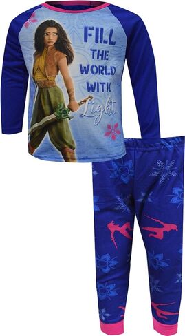 Girls Disney Raya and the Last Dragon Fill the World with Light Pajama in Saudi Arabia