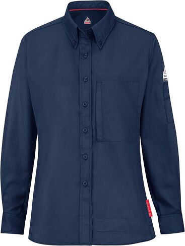 Bulwark FR Women's Iq Series Flame Resistant Midweight Comfort Woven Shirt in Kuwait