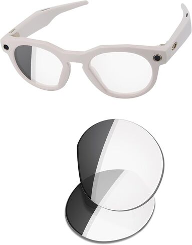 OSharp Replacement Lenses for Oakley Meta HSTN OW8002-51mm Sunglasses - UV Protection & Perfectly Fit in Saudi Arabia