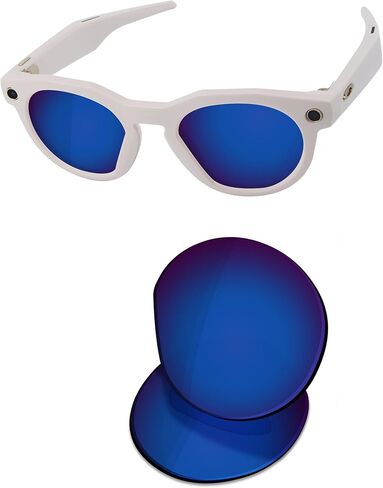 OSharp Replacement Lenses for Oakley Meta HSTN OW8002-51mm Sunglasses - UV Protection & Perfectly Fit in Saudi Arabia