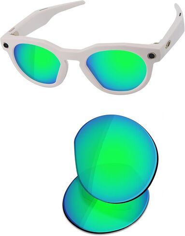 OSharp Replacement Lenses for Oakley Meta HSTN OW8002-51mm Sunglasses - UV Protection & Perfectly Fit in Saudi Arabia