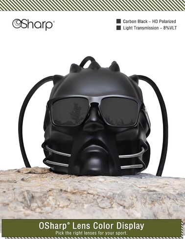 OSharp Replacement Lenses for Oakley Meta HSTN OW8002-51mm Sunglasses - UV Protection & Perfectly Fit in Saudi Arabia