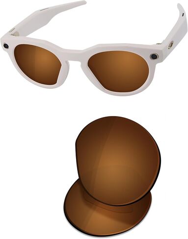 OSharp Replacement Lenses for Oakley Meta HSTN OW8002-51mm Sunglasses - UV Protection & Perfectly Fit in Saudi Arabia
