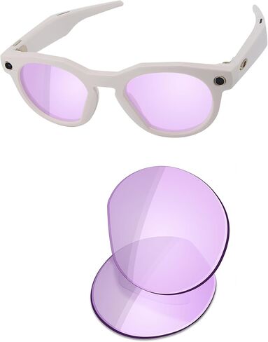 OSharp Replacement Lenses for Oakley Meta HSTN OW8002-51mm Sunglasses - UV Protection & Perfectly Fit in Saudi Arabia