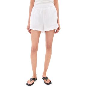 LE BOP Women's Estelle Linen Shorts in Kuwait