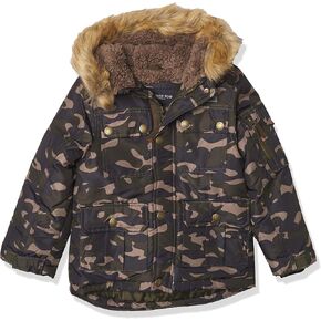 LONDON FOG boys Warm Winter Coat Parka With Cozy Trimmed Hood in Kuwait