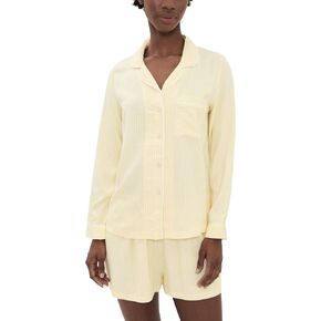Stripe & Stare Women's Ecovero Pajama Top in Kuwait