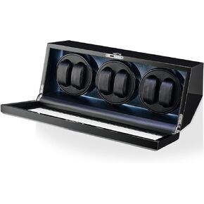 TIMECUBE Watch Winder for 6 Automatic Watches with LED Light and 15 Winding Programs in Saudi Arabia