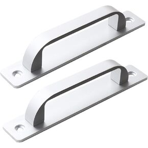 Cabinet Pulls 2Pcs Gold Barn Door Pulls,128mm Hole Distance Surface Mount Cabinet Drawer Handles in Saudi Arabia