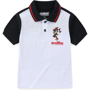 SEGA Sonic the Hedgehog Shadow Boys Short Sleeve Polo Shirt for Big Kids in Kuwait