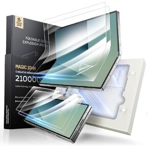 MAGIC JOHN 3rd Gen Upgraded for iPhone 13/13Pro/14 Screen Protector 6.1 Inch,HD Clear,Shatterproof Tempered Film,Auto Dust-Elimination,Bubble Free,Easy Installation,1 Pack in Saudi Arabia