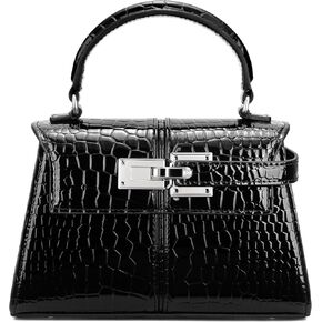 Women's Top Handle Handbag Vegan Leather Crossbody Bag in Kuwait