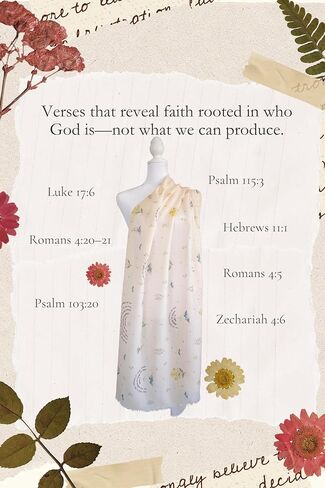 Mustard Seed Scripture Prayer Scarf for Women – 100% Modal Classic Christian Shawl 27.5x79, Faith Bible Verses, Religious Wrap Gift with Canvas Bag in Saudi Arabia