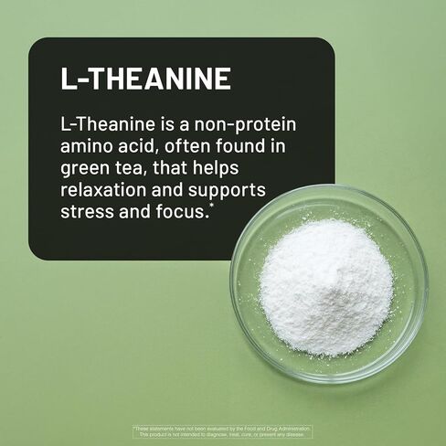 NatureWise قوة مزدوجة L-Theanine 200mg - مكمل نباتي L-Theanine للاسترخاء + دعم النوم - معتمد من NSF خالي من الغلوتين - غير معدل وراثيًا، تم تصنيعه في الولايات المتحدة الأمريكية - 120 كبسولة [كمية تكفي 120 يومًا] in Kuwait