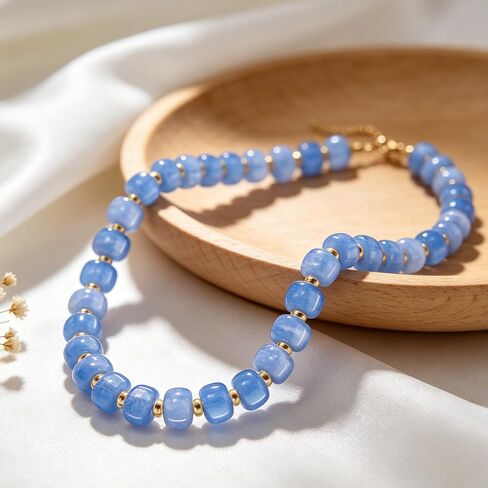 AOZEL Colorful Chunky Acrylic Beaded Necklace for Women, Handmade Statement Boho Resin Bead Choker Necklaces,Summer Jewelry Gifts Accessories for Women Trendy in Saudi Arabia