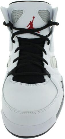 حذاء Nike Jordan Flight Club '91 555475 102 أبيض جيم أحمر أسود ميت فضي (مقاس رجالي 11.5، أبيض جيم أحمر أسود ميت فضي) in Kuwait