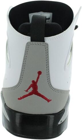 حذاء Nike Jordan Flight Club '91 555475 102 أبيض جيم أحمر أسود ميت فضي (مقاس رجالي 11.5، أبيض جيم أحمر أسود ميت فضي) in Kuwait