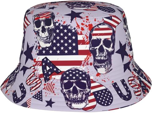 American Flag Bucket Hat for Women Men 4th of July Hat Fisherman Independence Days Hats Packable Sun Hats in Saudi Arabia