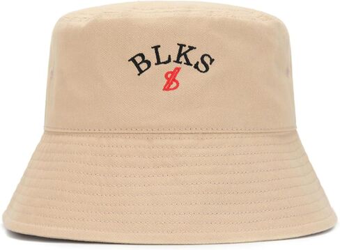 Black Sands Basic Symbol Logo Bucket Hat Large Cotton Headwear for Men Women in Saudi Arabia