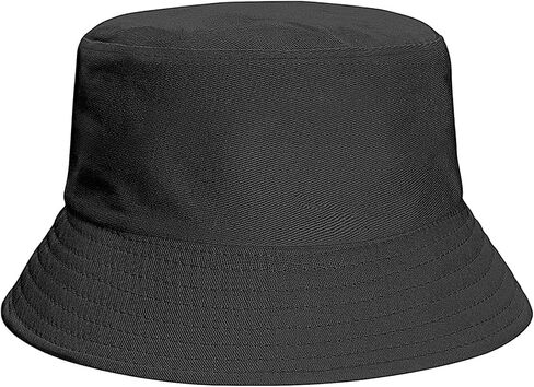 Yellow Watercolor Daisy Bucket Hat for Women, Wide Brim | Reversible, Foldable, UV Protection, Fisherman Sun Hat in Kuwait