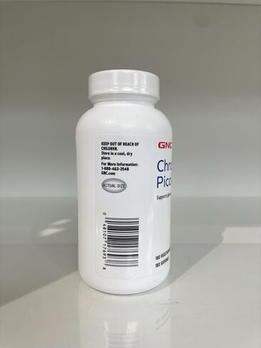 GNC Chromium Picolinate 200mcg | 180 Count in Kuwait