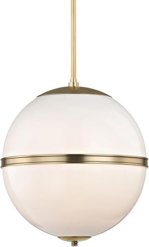 Crystorama Brian Patrick Flynn Truax 4 Light Aged Brass Pendant in Kuwait