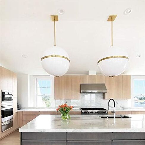 Crystorama Brian Patrick Flynn Truax 4 Light Aged Brass Pendant in Kuwait