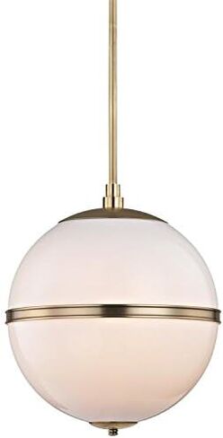 Crystorama Brian Patrick Flynn Truax 4 Light Aged Brass Pendant in Kuwait