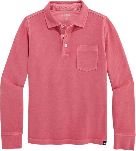 يعيش الأولاد من Vineyard Vines في قميص بولو بيكيه بأكمام طويلة in Kuwait