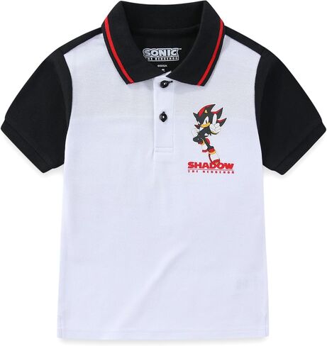 SEGA Sonic the Hedgehog Shadow Boys Short Sleeve Polo Shirt for Big Kids in Kuwait
