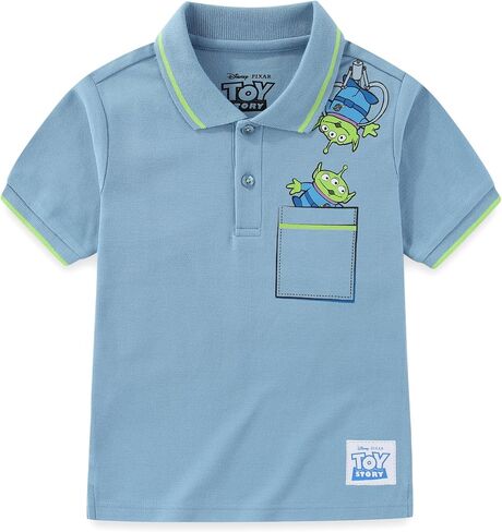 Disney Toy Story Boys Short Sleeve Polo Shirt for Toddler and Big Kids in Kuwait
