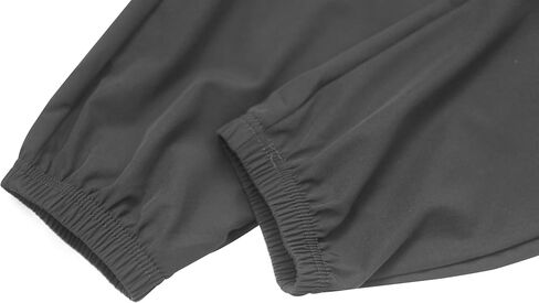 2 Pack Boys Cargo Joggers Pants with Pockets Quick Dry Hiking Lightweight Uniform Pants for Youth Size 8 10-12 Black in Saudi Arabia
