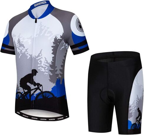 Weimostar Children Boys' Girls' Cycling Jersey Set Short Sleeve 3D Padded Shorts Breathable in Kuwait