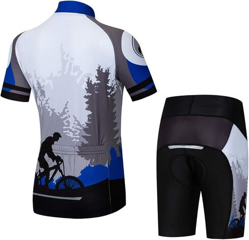 Weimostar Children Boys' Girls' Cycling Jersey Set Short Sleeve 3D Padded Shorts Breathable in Kuwait