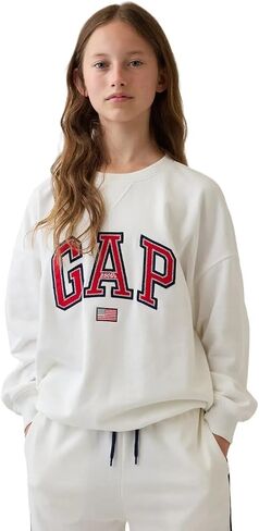 GAP Girls' French Terry Relaxed Tunic Crew in Kuwait