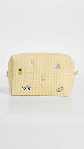 Women's Charleston Icons Pouch, Yellow, One Size in Saudi Arabia