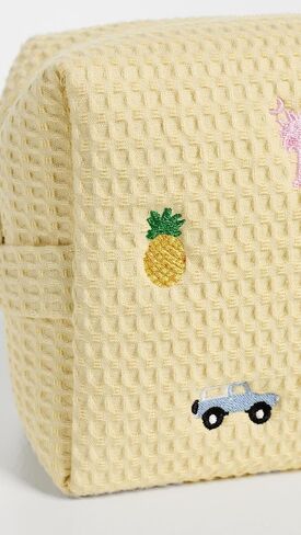 Women's Charleston Icons Pouch, Yellow, One Size in Saudi Arabia