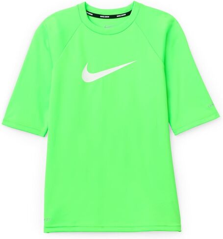 بلوزة Nike Swim Big Kids للأولاد بأكمام قصيرة بتقنية Dri-FIT للأشعة فوق البنفسجية من Nike in Kuwait