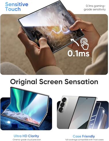 MAGIC JOHN 3rd Gen Upgraded for iPhone 13/13Pro/14 Screen Protector 6.1 Inch,HD Clear,Shatterproof Tempered Film,Auto Dust-Elimination,Bubble Free,Easy Installation,1 Pack in Saudi Arabia
