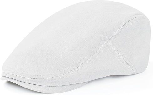 Newsboy Hats for Men Flat Cap 100% Cotton Irish Cabbie Ivy Gatsby Driving Hunting Cap Sun Hat in Saudi Arabia