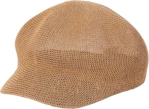 Summer Newsboy Cap Women, Straw Cap Women Summer Newsboy Straw Knitted Beach Sun Hat with Adjustable Rope for Sun Hat, Hats Khaki in Saudi Arabia