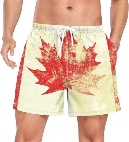Patriot Flag Swim Trunks for Men Casual Shorts Swimwear Summer Beach Wear in Saudi Arabia