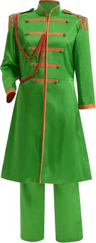 Adult Mens Womens 60's British Rock Band Musician Costume with Jackets and Pants in Kuwait