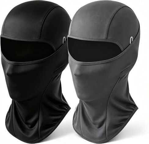 2 Pack Balaclava Face Mask Sun UV Protection Breathable Cooling Full Head Mask for Men Women Outdoor Sports in Kuwait