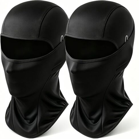 2 Pack Balaclava Face Mask Sun UV Protection Breathable Cooling Full Head Mask for Men Women Outdoor Sports in Kuwait