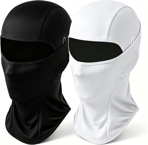 2 Pack Balaclava Face Mask Sun UV Protection Breathable Cooling Full Head Mask for Men Women Outdoor Sports in Kuwait
